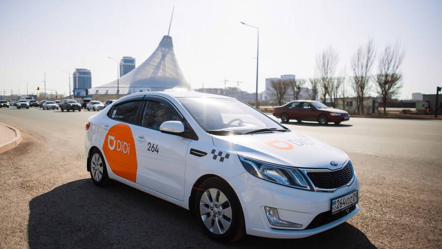 Международная служба заказа такси DiDi пришла в Казахстан