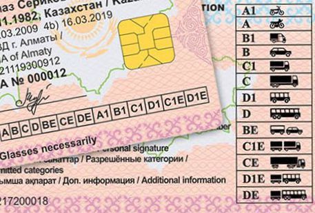 Восстановление водительского прав в Казахстане