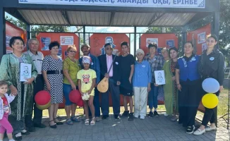 Чиновники Казахстана открыли остановку и обсудили качество мяса на неделе