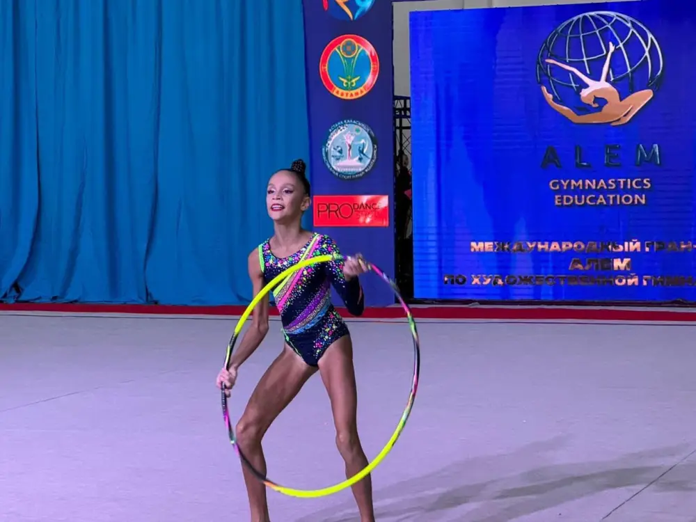 В Астане стартовал турнир Grand Prix Alem по художественной гимнастике (6)
