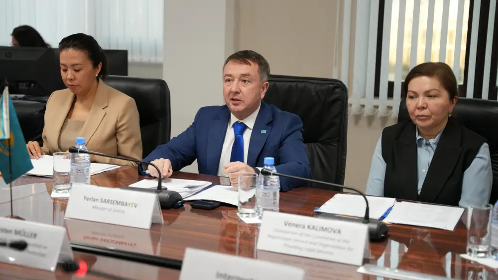 Министр юстиции РК Ерлан Сарсембаев принял участие в двенадцатом Совещании министров юстиции государств-членов Шанхайской организации сотрудничества (2)