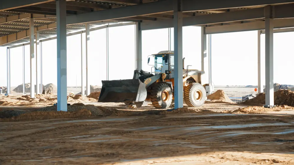 В области Абай активно ведется строительство крупного мясокомбината (3)