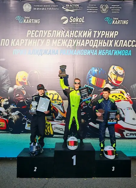Сборная Карагандинской области победила на чемпионатах Казахстана по картингу (8)