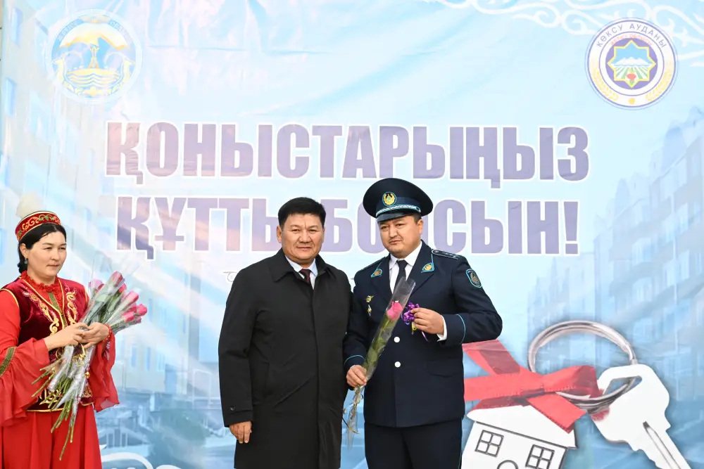 В области Жетісу сдали в эксплуатацию дом для медиков и педагогов (6)