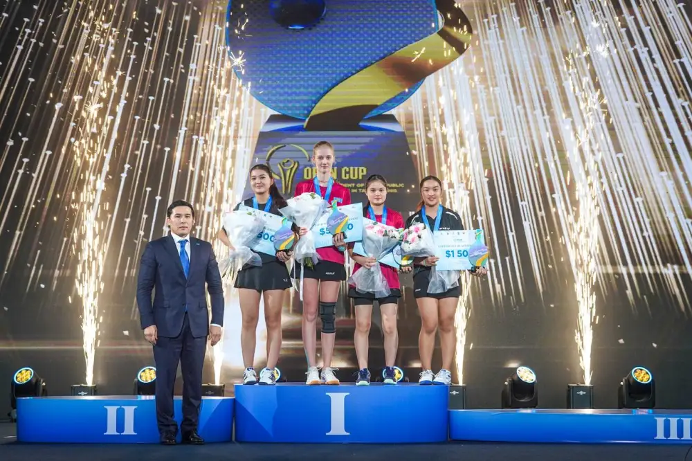 Ербол Мырзабосынов принял участие в награждении победителей Кубка Президента по настольному теннису (6)