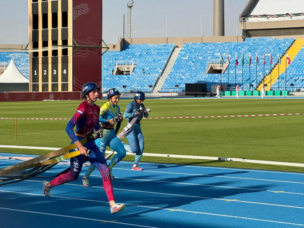 Спасатели МЧС Казахстана в числе сильнейших по итогам второго дня чемпионата мира по пожарно-спасательному спорту (4)