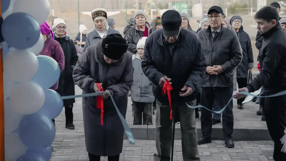 В Бескарагайском районе открылась новая врачебная амбулатория (2)
