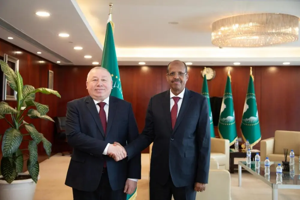 Посол Казахстана вручил верительные грамоты Председателю Комиссии Африканского союза (3)