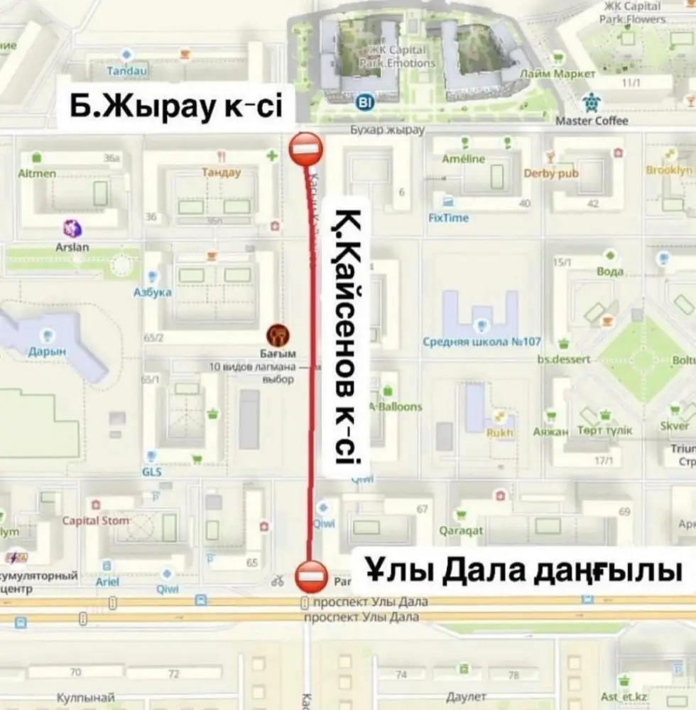 Новые участки дорог открываются в Астане (4)