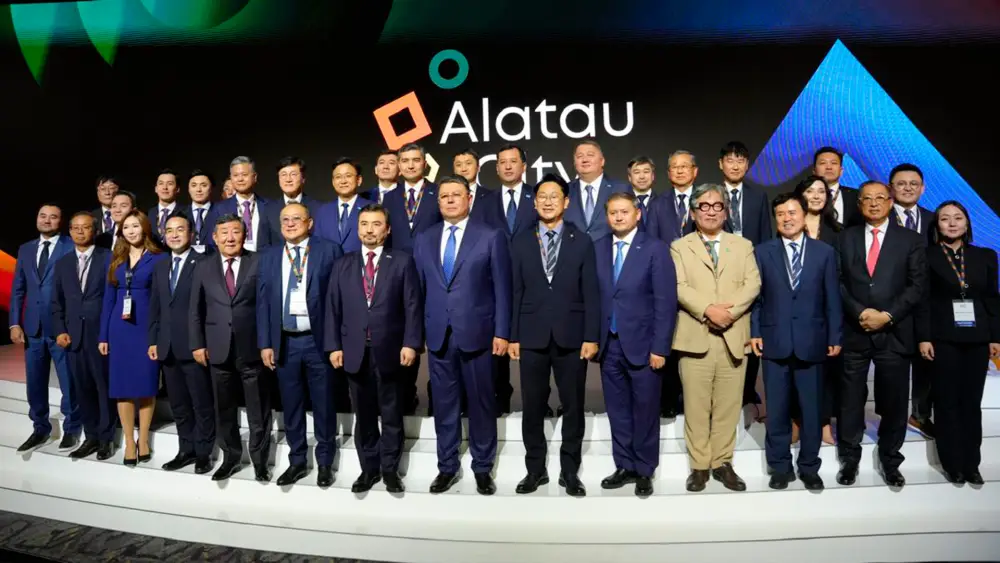 Заместитель Премьер-министра Канат Бозумбаев представил проект Alatay City на роуд-шоу в Южной Корее (2)