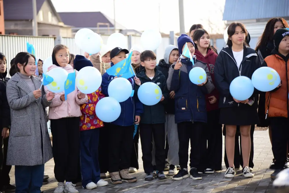 В селе К. Нокина в пригороде Актобе открылся новый спортивный комплекс (8)