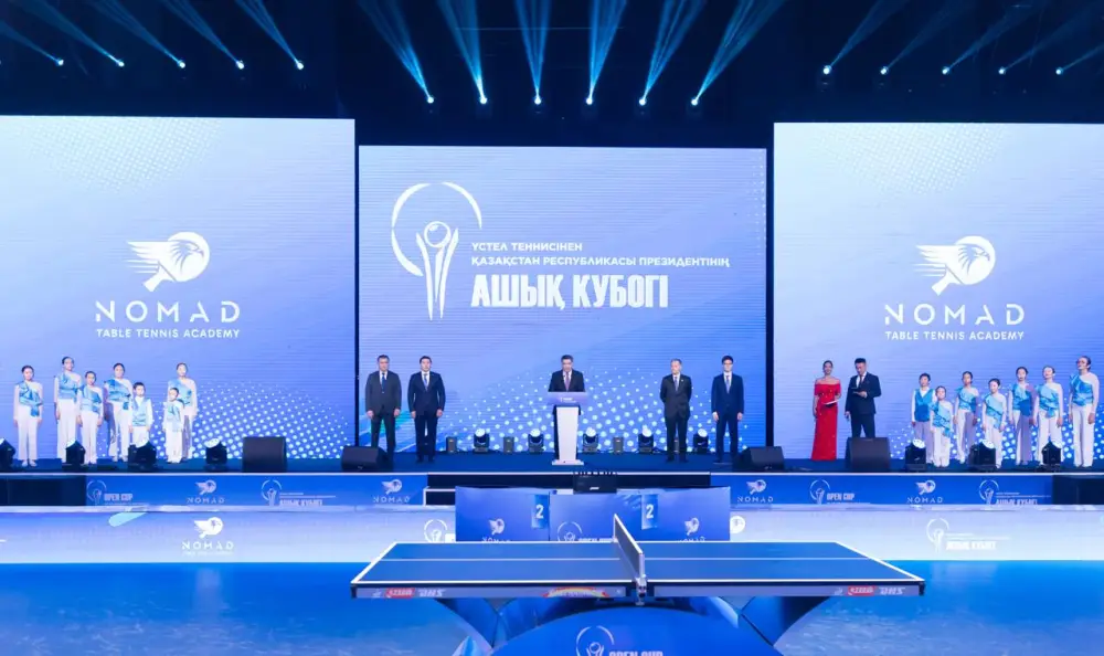 Премьер-министр Олжас Бектенов открыл международный турнир на Кубок Президента РК по настольному теннису (8)