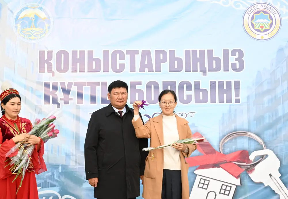 В области Жетісу сдали в эксплуатацию дом для медиков и педагогов (9)