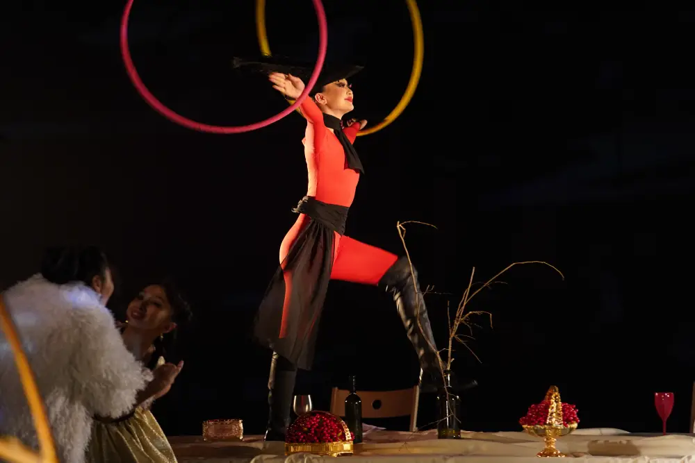 В Алматы состоялась премьера спектакля «Вишневый сад» (4)