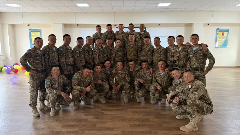 Казахстанские миротворцы осваивают методы стресс-менеджмента (3)