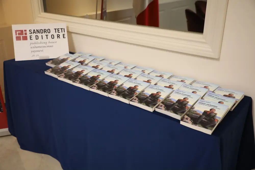 В Риме презентовали книгу о Шокане Уалиханове на итальянском языке (6)