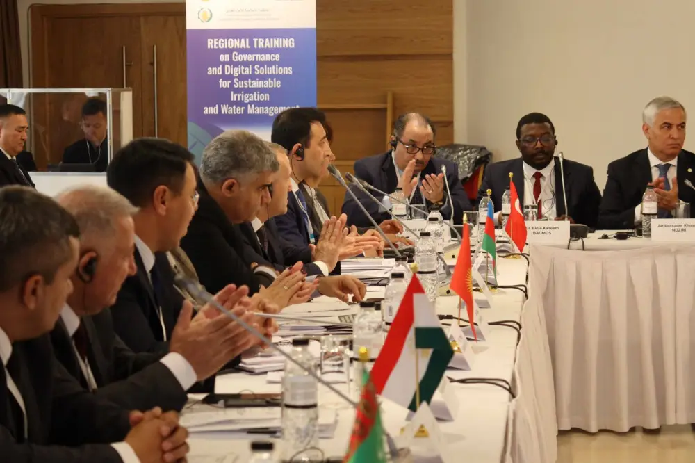 Региональный тренинг по цифровизации управления водными ресурсами в сельском хозяйстве состоялся в Астане (2)
