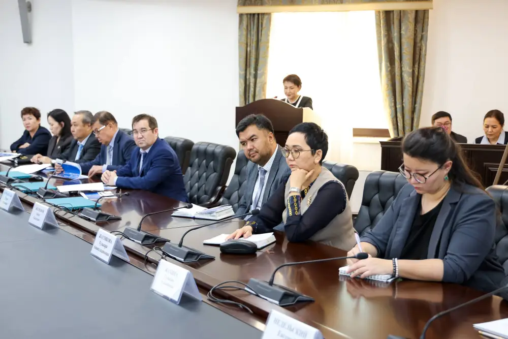 В Высшем Судебном Совете Республики Казахстан состоялось очередное аппаратное совещание (2)