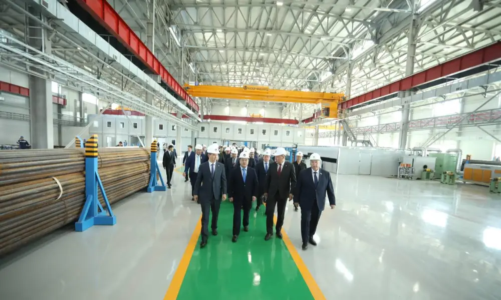 В Жанаозене открыт новый завод для нефтегазовой отрасли (2)