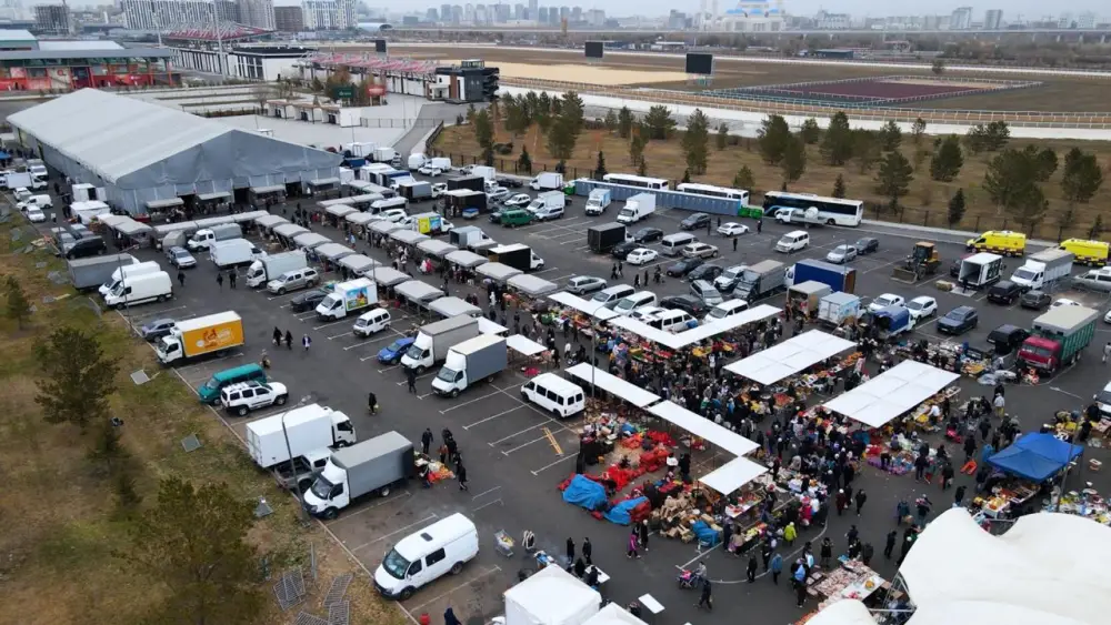 Более 460 тонн продукции представили аграрии Акмолинской области на заключительной ярмарке в Астане (3)