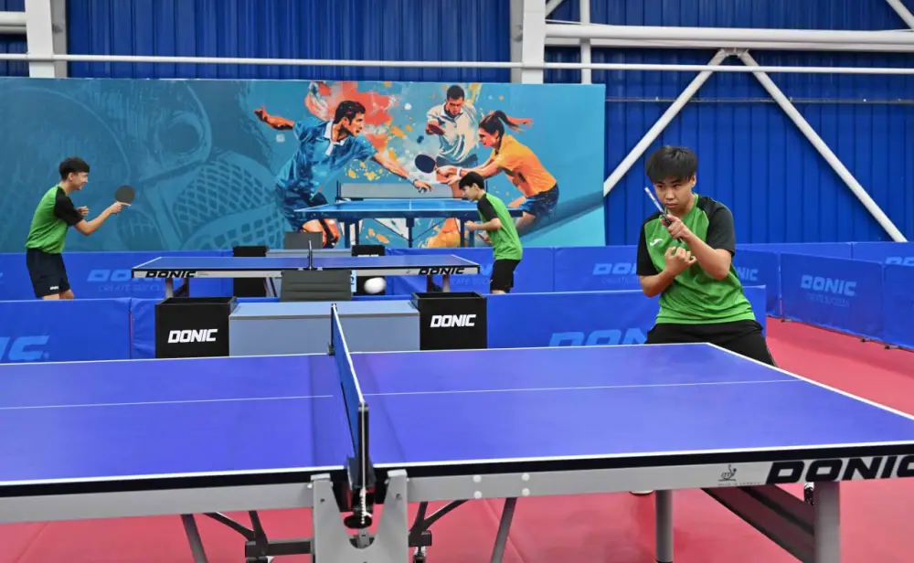 Касым-Жомарт Токаев посетил Центр настольного тенниса (6)