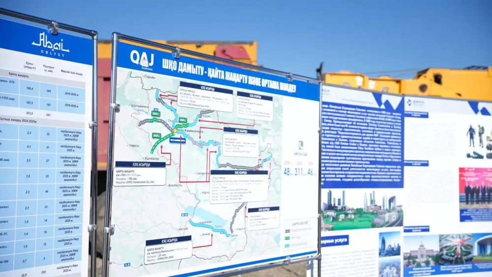 В ВКО открыт стратегически важный участок международной трассы «Калбатау-Майкапчагай» (2)