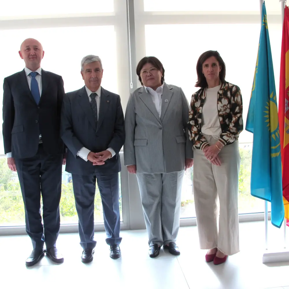 Председатель Конституционного Суда Казахстана встретилась с Председателем Национальной аудиенции Испании (2)