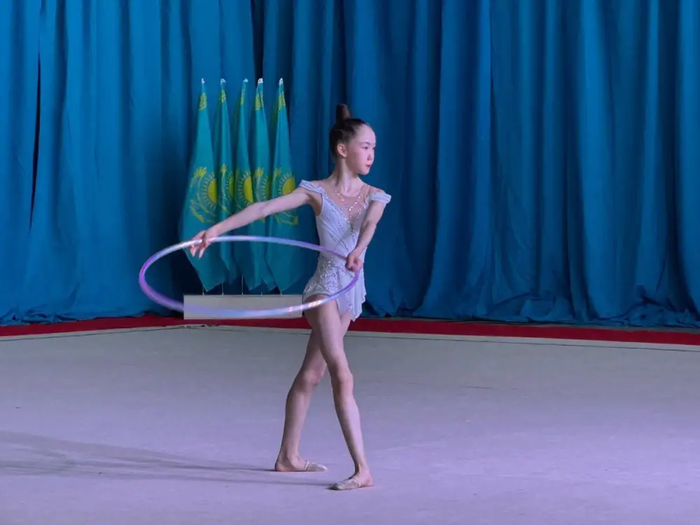 В Астане стартовал турнир Grand Prix Alem по художественной гимнастике (9)