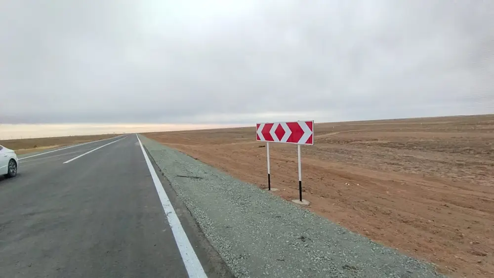 60 километров автодороги республиканского значения вблизи Шалкара введены в эксплуатацию (2)