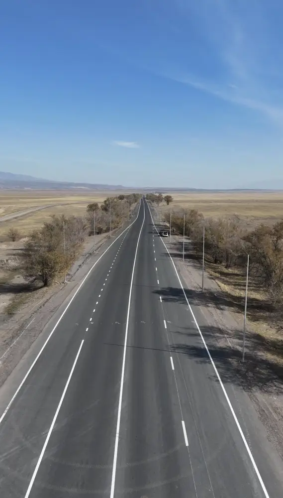 В области Жетісу завершен ремонт автодороги Сарыозек – Коктал (4)