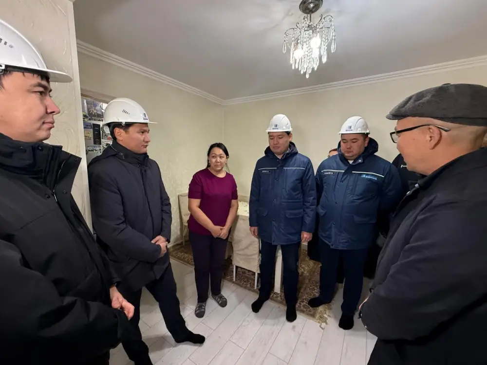 Торжественный запуск газа провели в столичном районе Сарыарка (3)