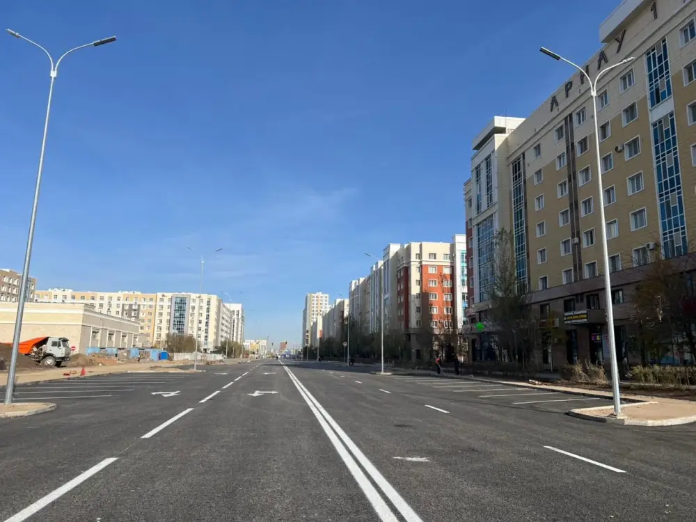Новые участки дорог открываются в Астане (7)