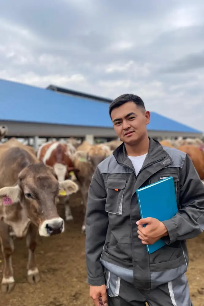 Жас фермер. Бауыржан Машанбаев: от мечты стать ветеринаром до признания лучшим молодым специалистом страны (4)