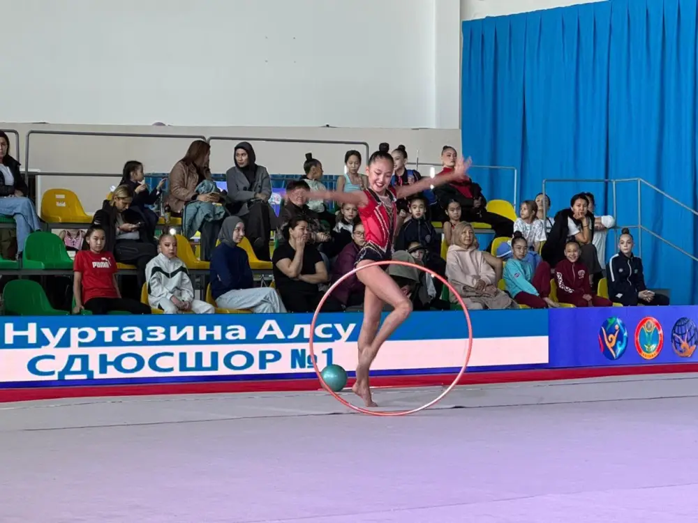 В Астане стартовал турнир Grand Prix Alem по художественной гимнастике (7)