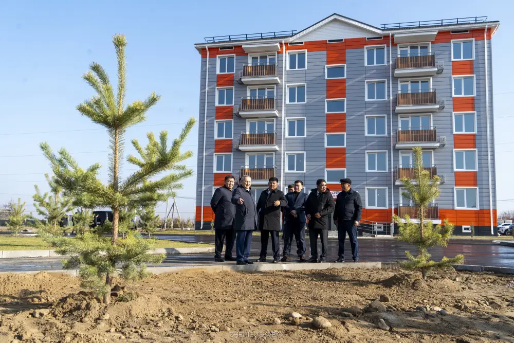 В области Жетісу сдали в эксплуатацию дом для медиков и педагогов (5)