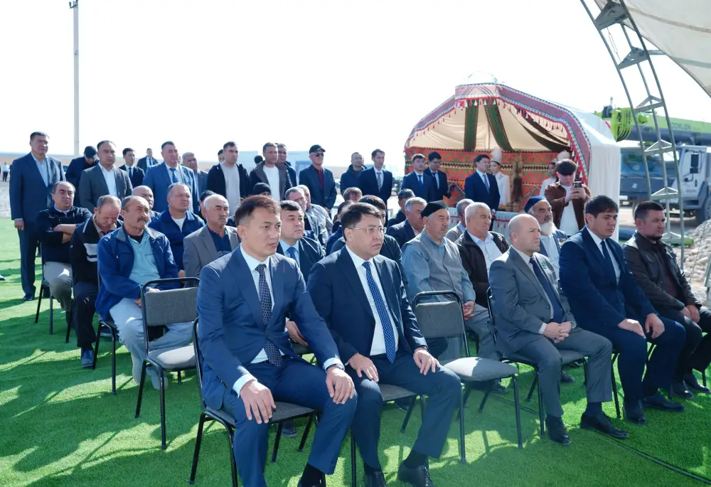 ТУРКЕСТАН: ЗАЛОЖЕНА КАПСУЛА НОВОГО ПРОИЗВОДСТВА СТОИМОСТЬЮ 7 МЛРД ТЕНГЕ НА ТЕРРИТОРИИ СПЕЦИАЛЬНОЙ ЭКОНОМИЧЕСКОЙ ЗОНЫ «TURAN» (3)