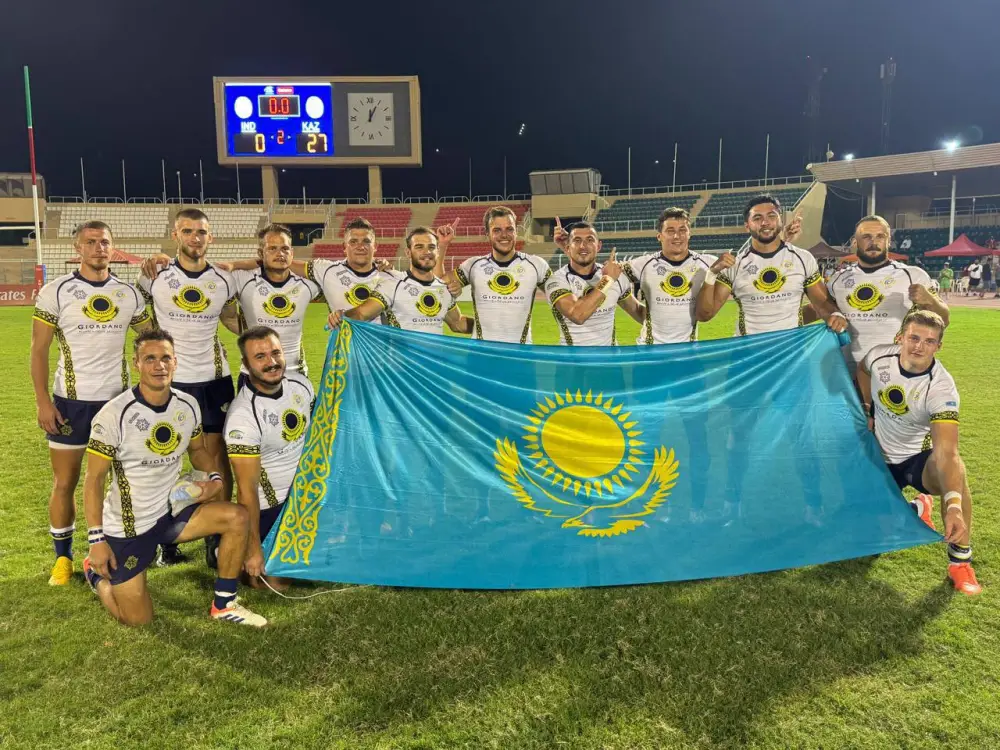 Казахстан занял первое место на Asia Rugby Emirates Men’s Sevens Trophy 2025 по регби в Омане (2)