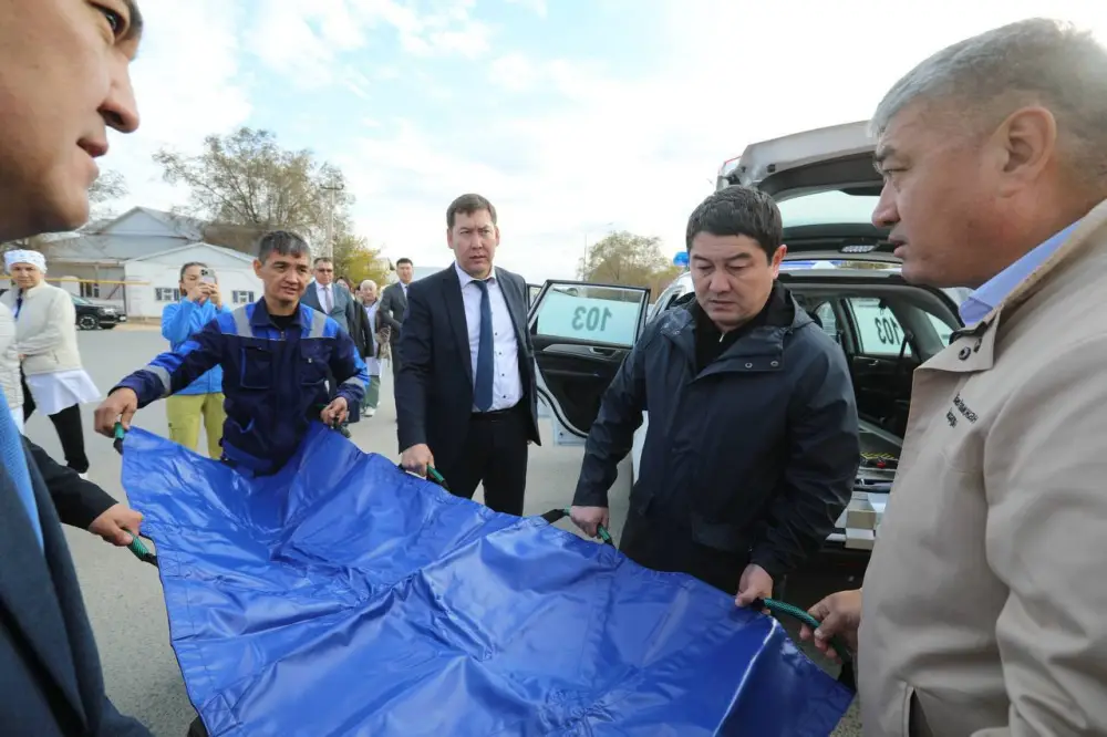 Нурдаулет Килыбай поручил ускорить ремонт больницы и восстановить работу газорегулирующей станции в Бейнеуской районе (8)