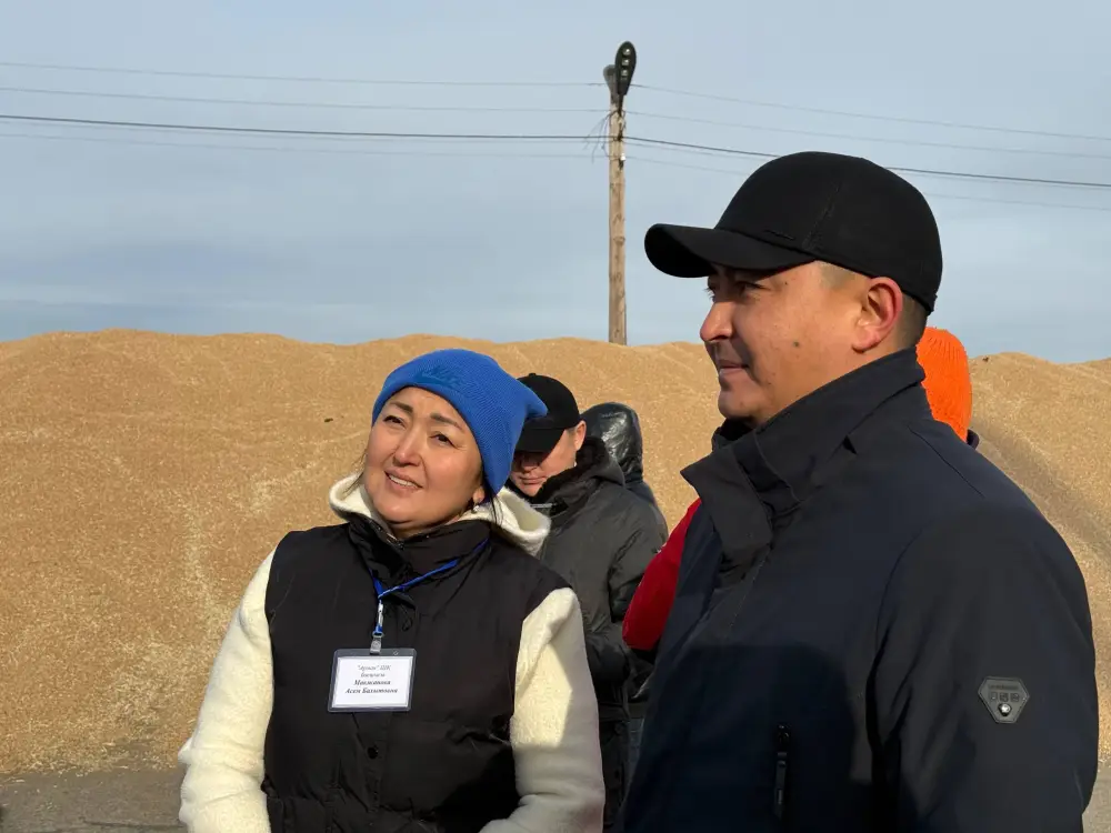 Аким области с рабочей поездкой посетил Жамбылский район (10)