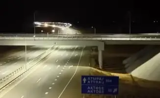 Безопасность на дороге А 27 улучшена освещением