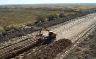 Реконструкция канала К-17 в Туркестанской области 15 км