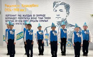 В Астане увековечили память героя войны Рахимжана Кошкарбаева в контексте 80-летия Победы