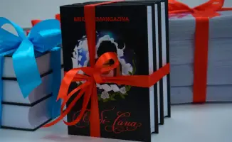 Презентация книги Биби-Сана в Национальной библиотеке РК переводы на турецкий русский шрифт Брайля