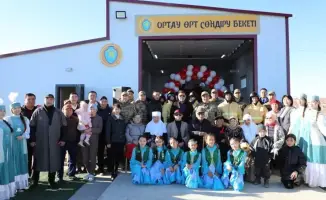 Новый пункт пожаротушения в Ортау