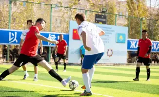 Укрепление двусторонних отношений: спортивный матч между таможенными службами Казахстана и Китая в Нуркенте