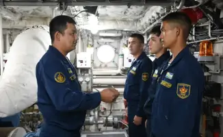 Корабли Военно-морских сил Казахстана завершают зимнюю подготовку