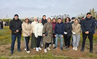 Участие сотрудников Министерства национальной экономики в субботнике способствует экологическому сознанию и озеленению страны
