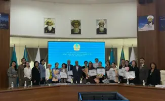 Язык в сердце рекламы: награждение победителей конкурса «Жарнама – тіл тазалығының көрінісі» в Астане