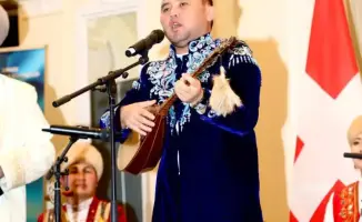 Концерт казахских артистов в Берне посвященный Дню Республики