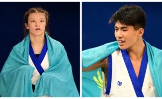Амелина Бакиева и Санжар Картай выиграли золото юношеской Азиады-2025